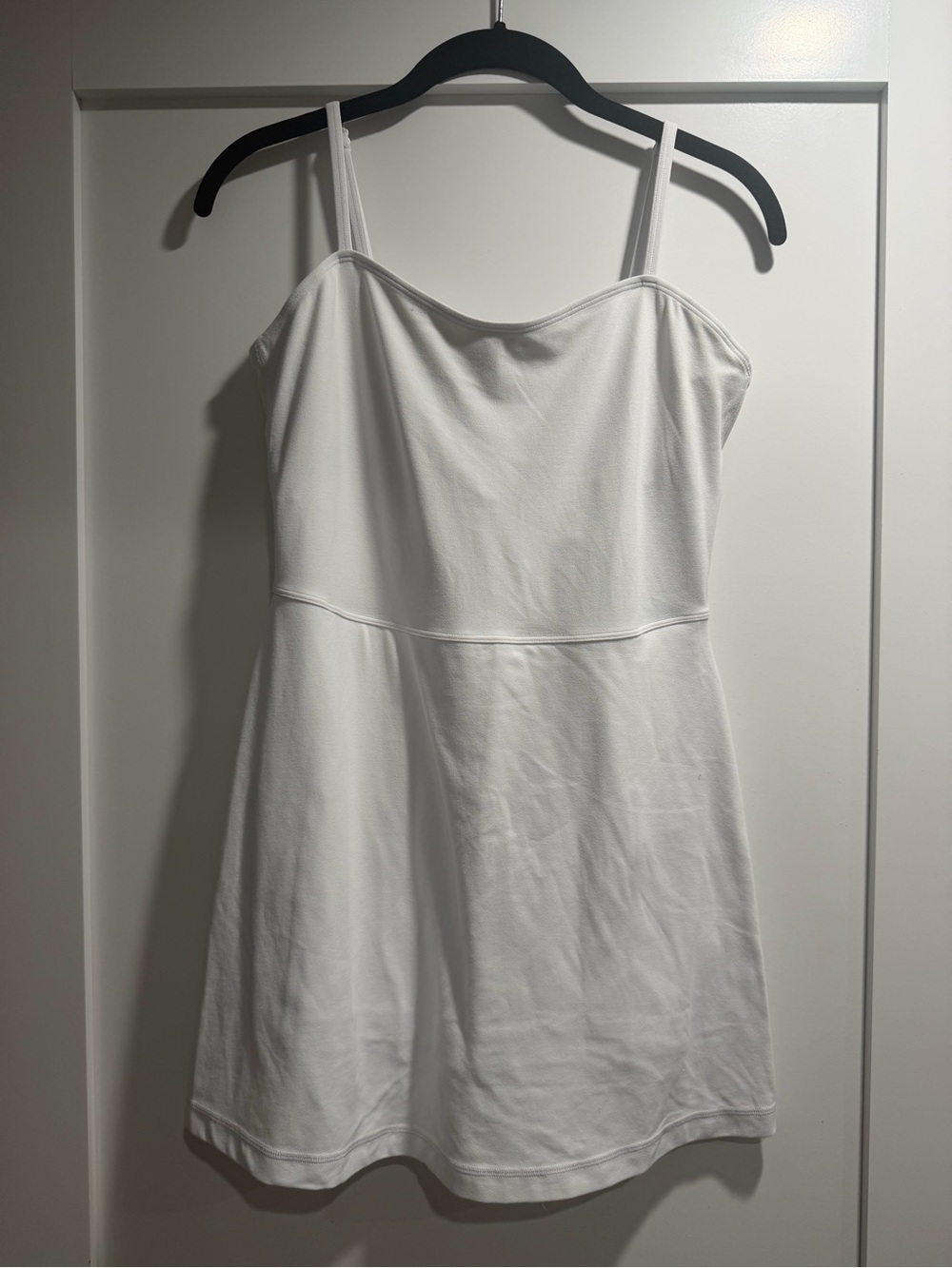 Aritzia White Spaghetti Strap Slip Dress
